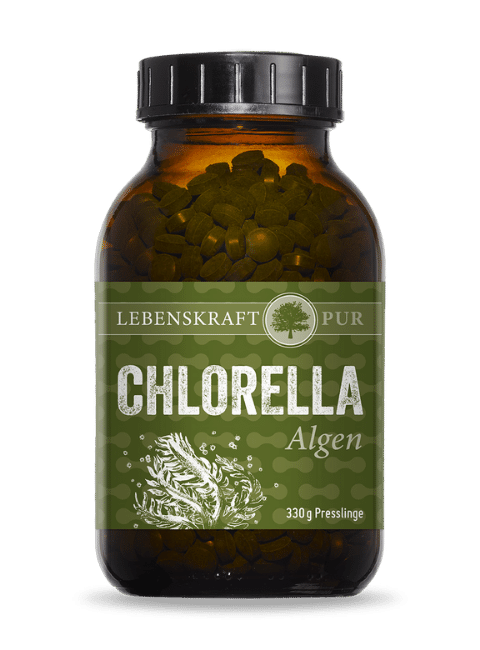 Chlorella Algen Produktbild von Lebenskraft Pur